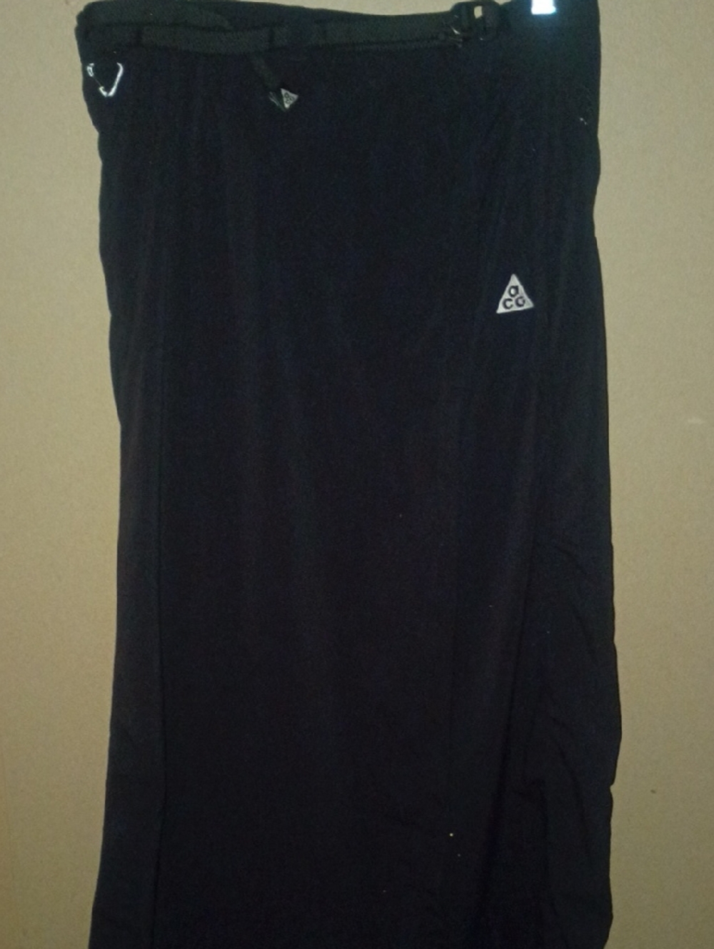 Nike Black ACG Athletic Skirt with Drawstring Waist